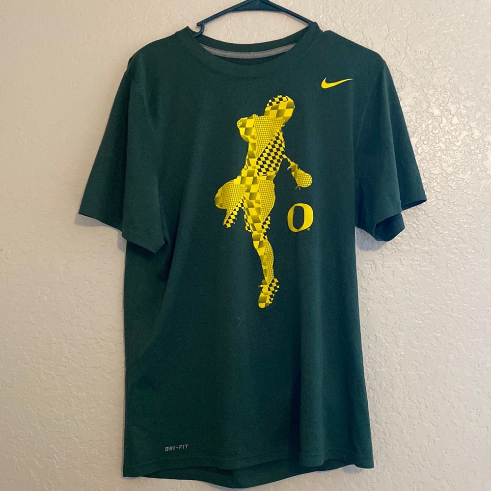 Nike Oregon ducks lacrosse dry fit short sleeve T-shirt Small